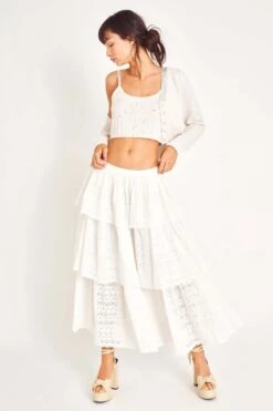 LoveShackFancy Kasiana Skirt