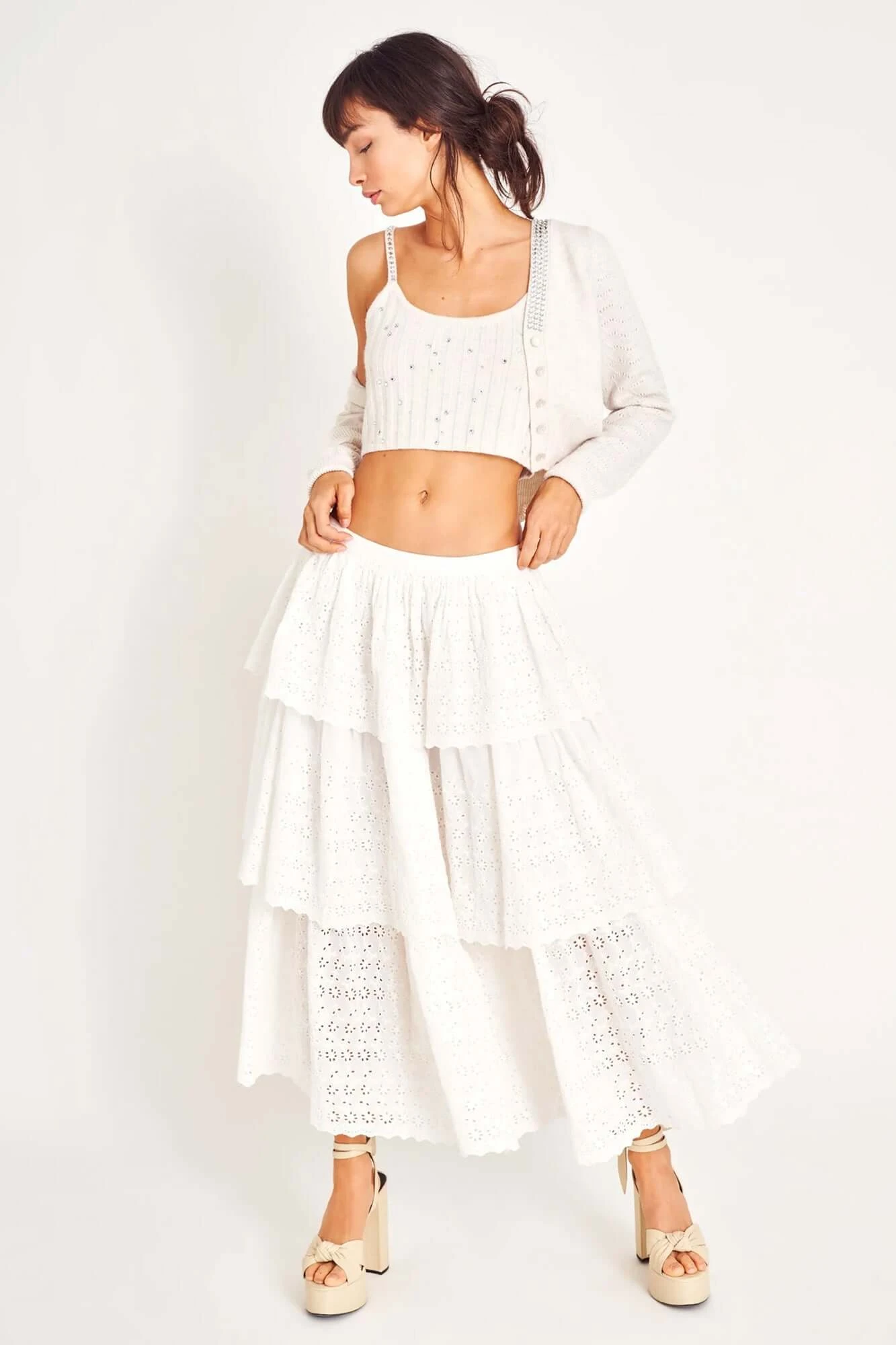 LoveShackFancy Kasiana Skirt 1 LoveShackFancy Kasiana Skirt