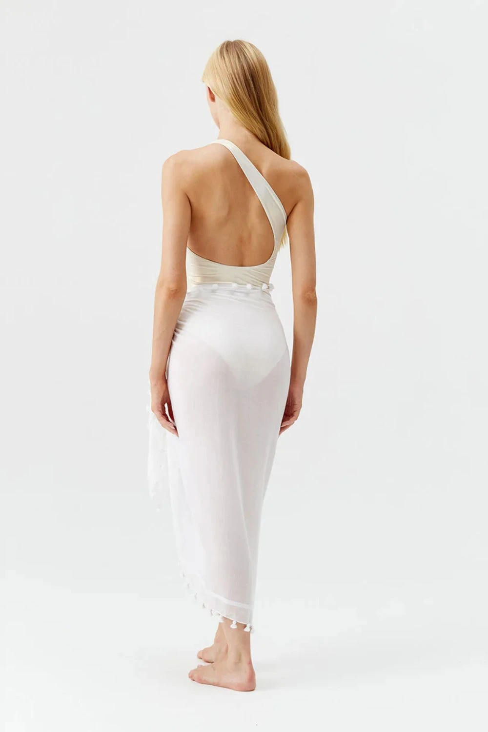 Melissa Odabash Pom Pom Trim Cotton Pareo 8 Melissa Odabash Pom Pom Trim Cotton Pareo - Image 8