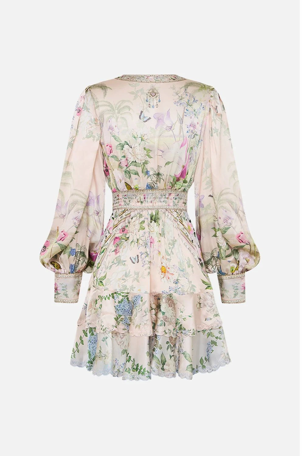 Camilla Button Front Frill Dress In Palacio Playground 5 Camilla Button Front Frill Dress In Palacio Playground - Image 5