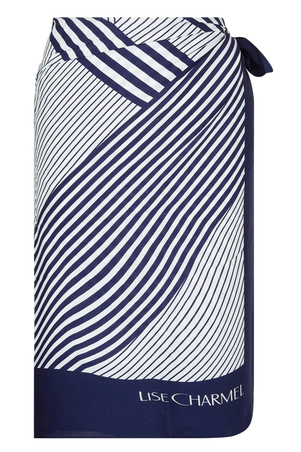 Long Pareo In Rayure Croisiere 2 Long Pareo In Rayure Croisiere - Image 2