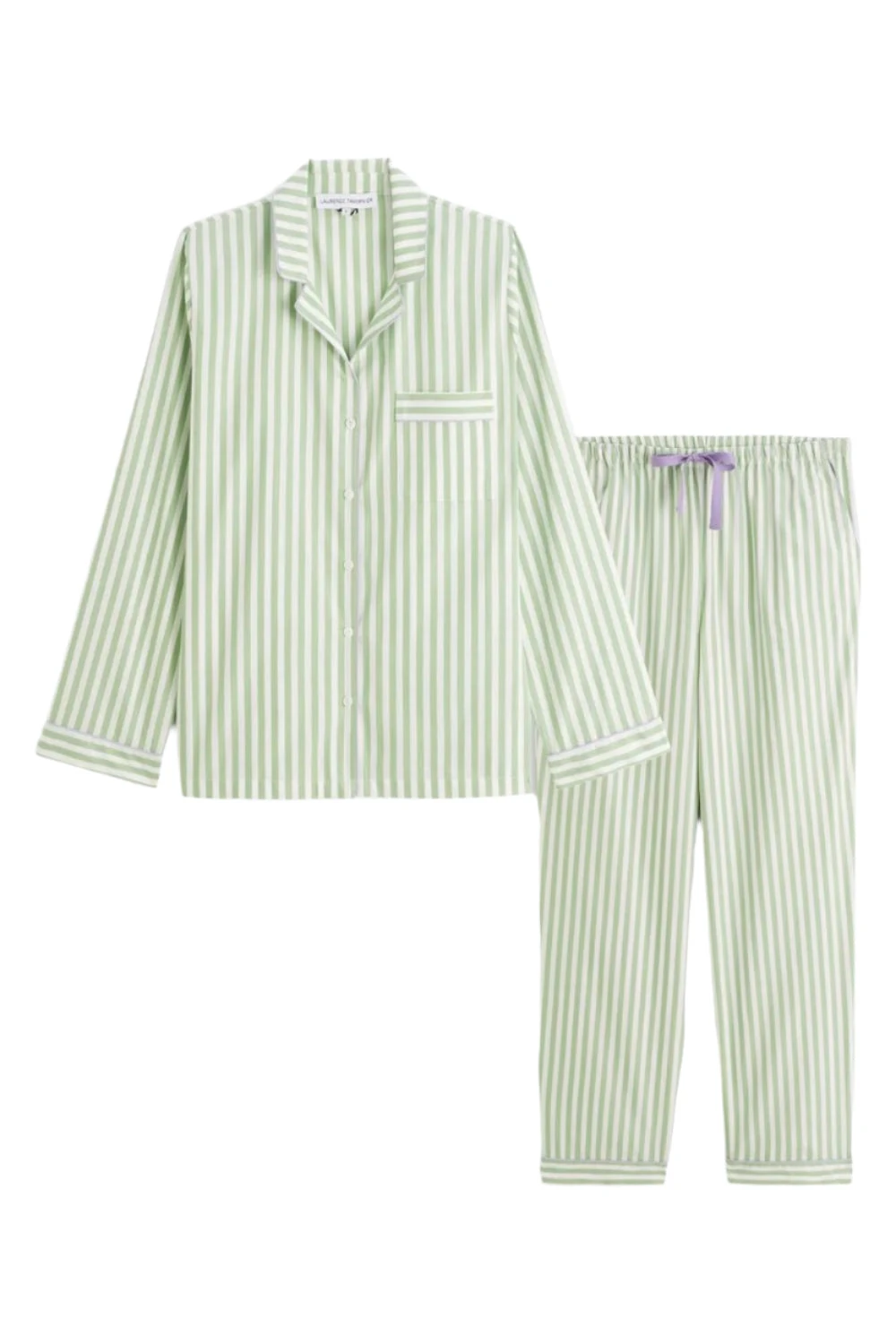 Essentiel Long Pj Set In Jade 5 Essentiel Long Pj Set In Jade - Image 5