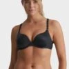 MARIE JO Tom Heart Shaped Bra In Graphite Grey