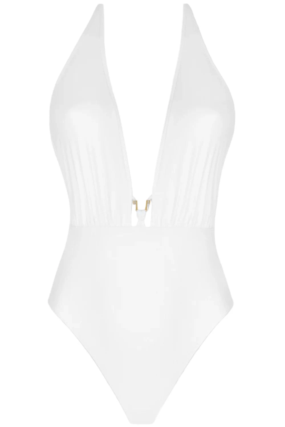 Classe Nautique Non Wire Seduction Halter Swimsuit In Blanc Classe 2 Classe Nautique Non Wire Seduction Halter Swimsuit In Blanc Classe - Image 2