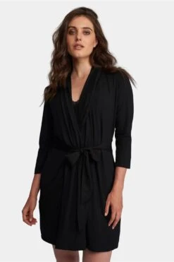 Iconic Robe In Black