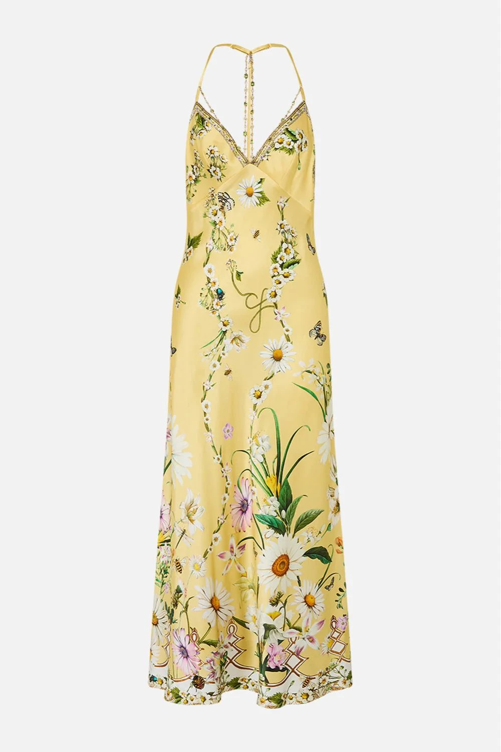 Camilla Chain Detail Dress In Daisy Chains 3 Camilla Chain Detail Dress In Daisy Chains - Image 3