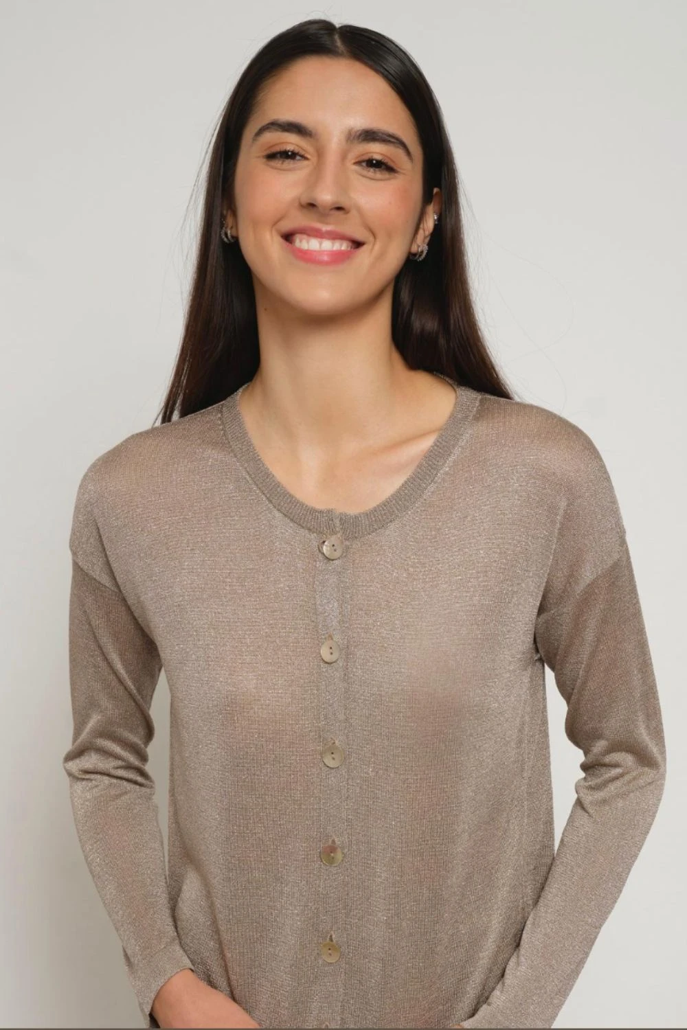 Gala Short Cardigan In April Moon 2 Gala Short Cardigan In April Moon - Image 2