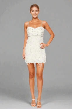 LoveShackFancy Brianne Dress In Cream