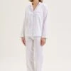 Essentiel Long Pj Set In Blanc