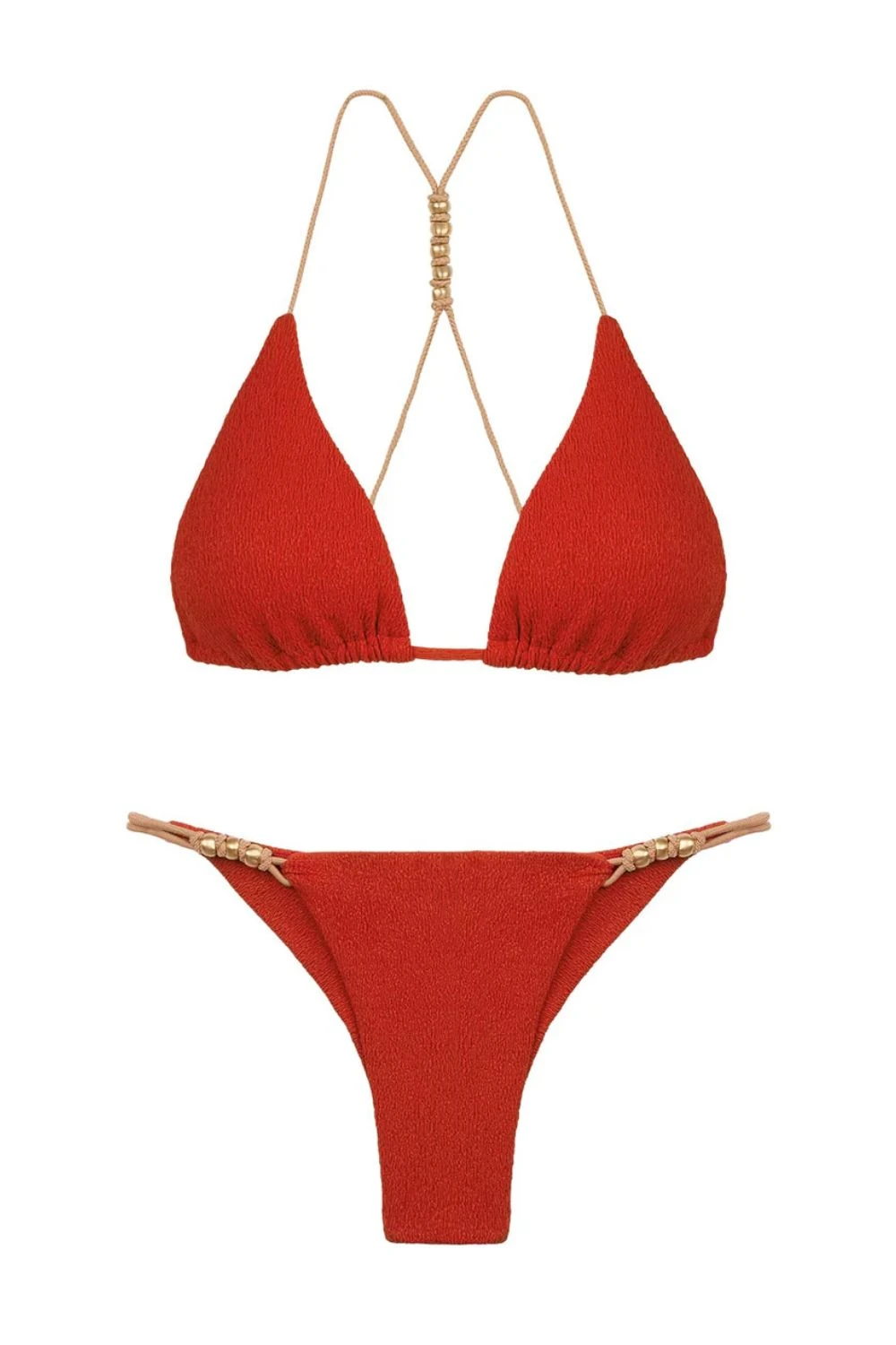 Paige T Back Tri Top & Paige Double Detail Bottom Full 3 Paige T Back Tri Top & Paige Double Detail Bottom Full - Image 3