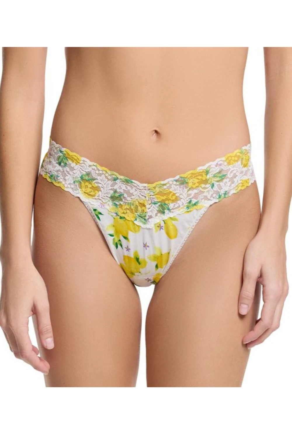 HANKY PANKY Make Lemonade Cotton Original Rise Thong 1 HANKY PANKY Make Lemonade Cotton Original Rise Thong