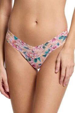 HANKY PANKY Buy Myself Flowers Low Rise Thong