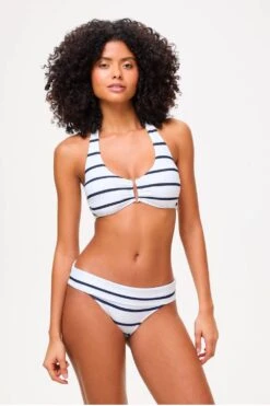 Nautical Stripe U Bar Bikini D-G Cups