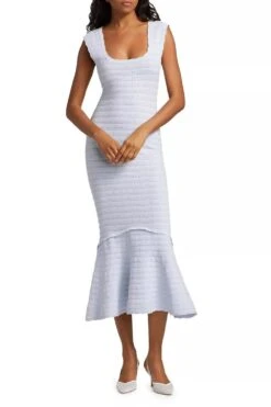 LoveShackFancy Leigh Dress In Morning Sky -Fashion Lingerie Shop 1 d508d123 bf3f 4378 bd1b a558d8f79fdf