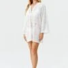 Melissa Odabash Keira Kaftan In White