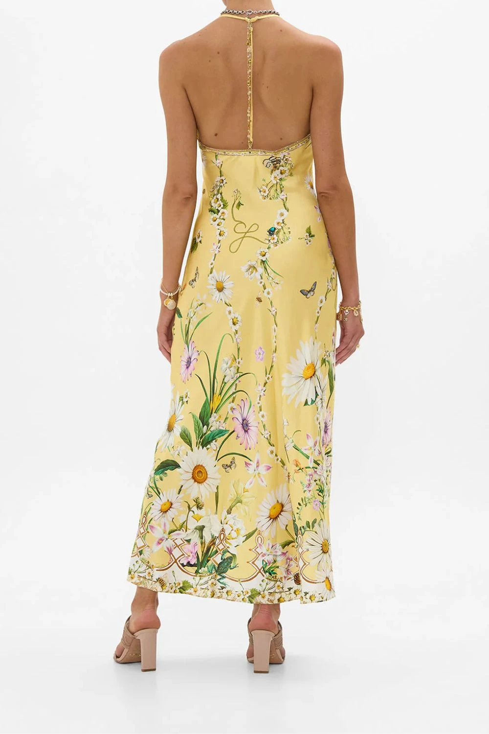 Camilla Chain Detail Dress In Daisy Chains 2 Camilla Chain Detail Dress In Daisy Chains - Image 2