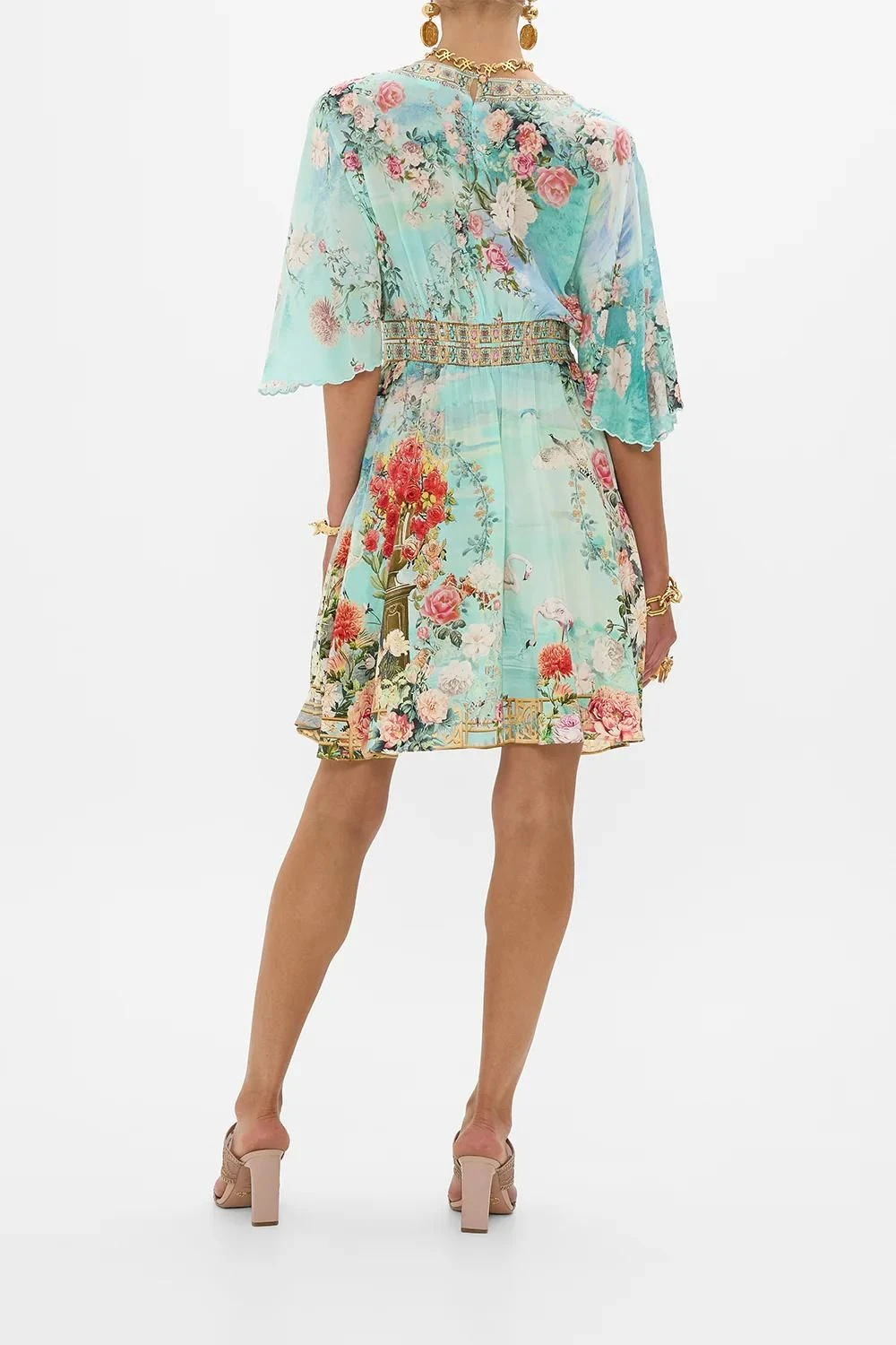 Camilla Short Waisted Dress In Jewellery Museum 2 Camilla Short Waisted Dress In Jewellery Museum - Image 2