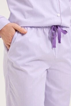 Essentiel Long Pj Set In Mauve -Fashion Lingerie Shop 2 857d35f1 31c4 4412 883e 102b7ecf4184