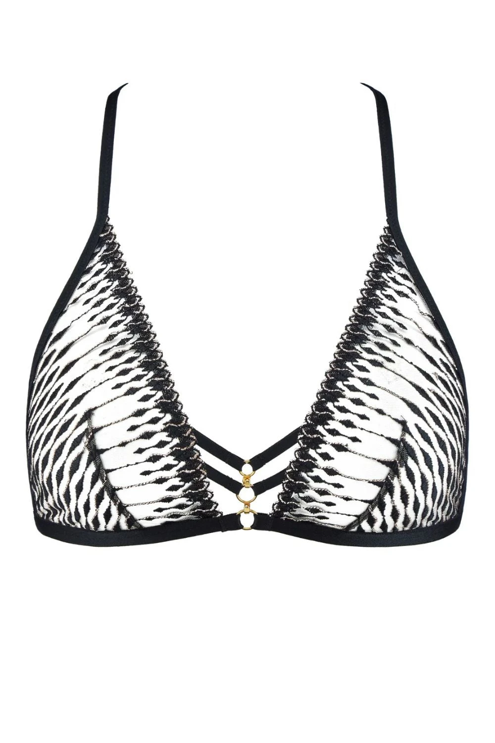 Aubade Voodoo Kiss Bralette In Millenium Black 3 Aubade Voodoo Kiss Bralette In Millenium Black - Image 3