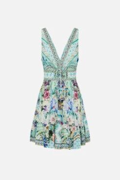 Camilla Shirred Waist Detail Mini Dress In Sunrise Sintra 5 Camilla Shirred Waist Detail Mini Dress In Sunrise Sintra -Fashion Lingerie Shop 3 344f8b19 97ee 4266 a46f 8effee519d4c