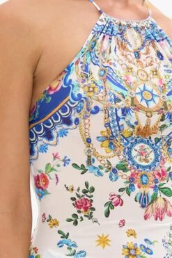 Camilla High Neck Long Dress In Tiles Darls 6 Camilla High Neck Long Dress In Tiles Darls -Fashion Lingerie Shop 3 49b21132 647a 404d 8ea0 190af06747cc