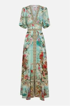 Camilla Shaped Waistband Dress With Flutter Sleeves In Jewellery Museum 5 Camilla Shaped Waistband Dress With Flutter Sleeves In Jewellery Museum -Fashion Lingerie Shop 3 8767b03a 2851 4bdc 9ea5 d140f0b77267