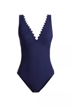 Ines V-Neck One-Piece In Navy -Fashion Lingerie Shop 3 bc0cbc9f 2272 4642 b212 83dfb16ca895
