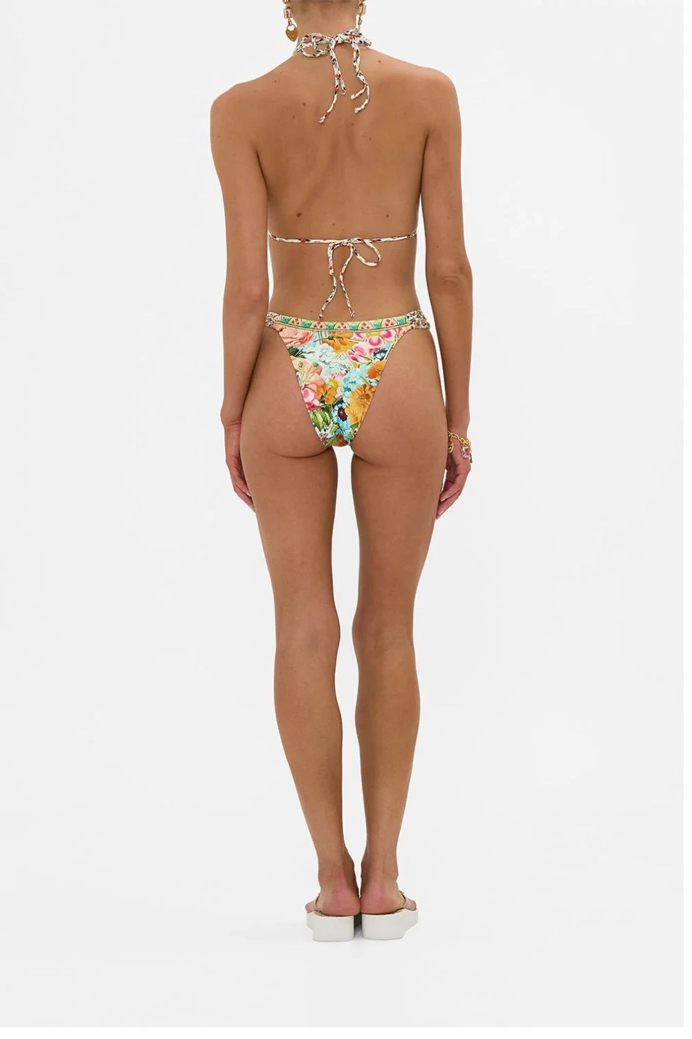 Camilla Ring Tri Multi Strap Bikini In Bathing Bombshell 3 Camilla Ring Tri Multi Strap Bikini In Bathing Bombshell - Image 3