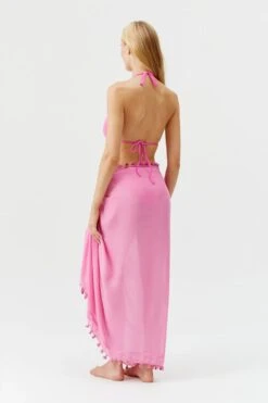 Melissa Odabash Pom Pom Trim Cotton Pareo 23 Melissa Odabash Pom Pom Trim Cotton Pareo -Fashion Lingerie Shop 4 b220d674 336d 40f5 94d6 57c5583509ef