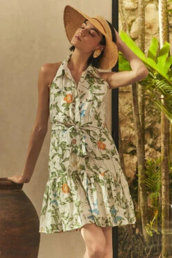 Steffi Dress Rose Of Sharon Print