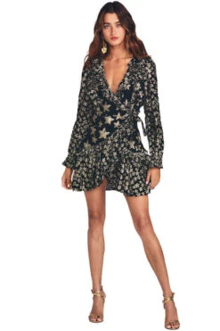 LoveShackFancy Findlay Wrap Dress 5 LoveShackFancy Findlay Wrap Dress -Fashion Lingerie Shop 99db660d118e9e1ac9f59710d24688a2