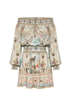 Camilla Off Shoulder Short Dress In Alexandria 7 Camilla Off Shoulder Short Dress In Alexandria -Fashion Lingerie Shop CAMILLA OFF SHOULDER SHORT DRESS WE ALWAYS HAVE ALEXANDRIA ghost