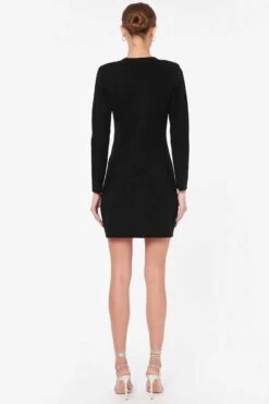 Marisa Sweater Dress 9 Marisa Sweater Dress -Fashion Lingerie Shop CamiNYCMARISASWEATERDRESSBLACK4