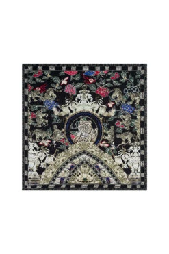 Camilla Hollywood Heist Large Square Scarf 5 Camilla Hollywood Heist Large Square Scarf -Fashion Lingerie Shop CamilaLargeSquareScarfnobackground