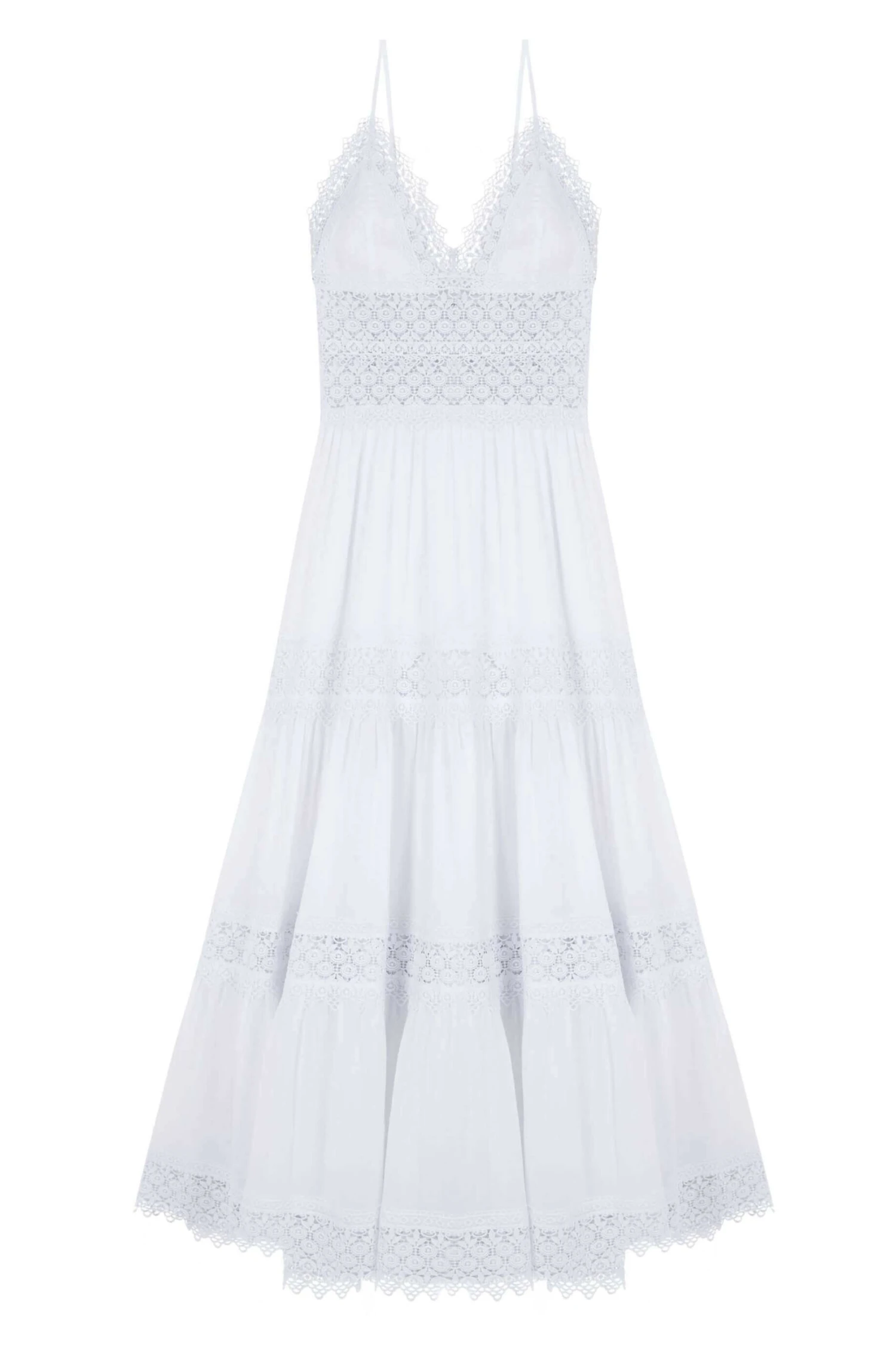 Cindy Long Dress In White 4 Cindy Long Dress In White - Image 4