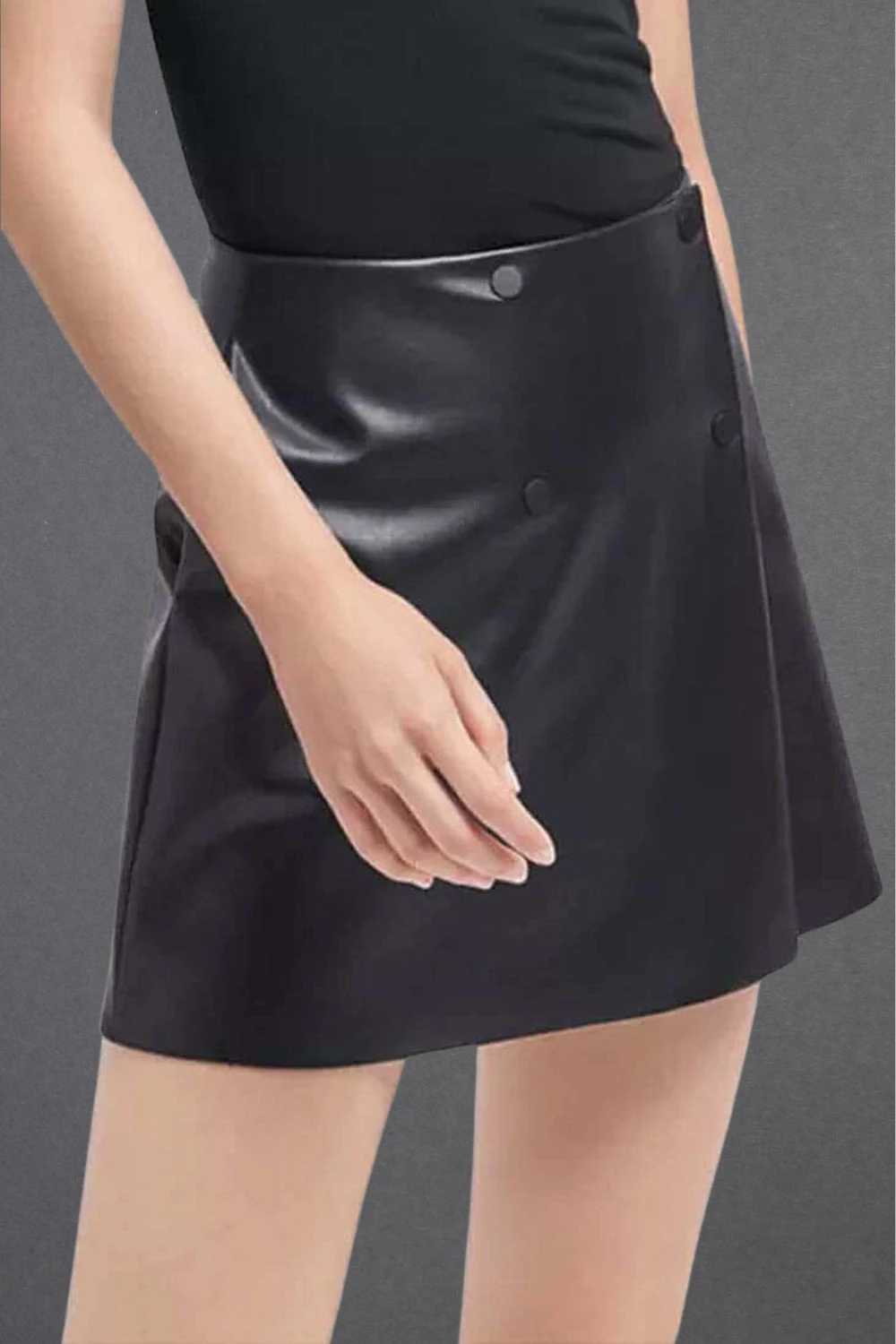 Wolford Edie Faux Leather Mini Skirt 1 Wolford Edie Faux Leather Mini Skirt