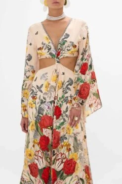 Camilla Cut Out Dress With Knot Front In Etched Into Eternity 8 Camilla Cut Out Dress With Knot Front In Etched Into Eternity -Fashion Lingerie Shop Despi 31