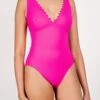 Ines V-Neck One-Piece In Primrose