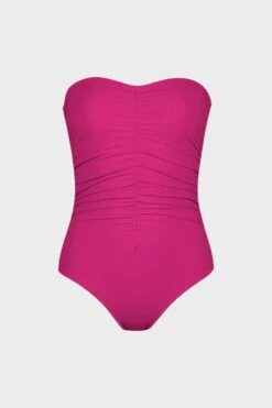 Basics Ruched Bandeau BA-060 In In Primrose