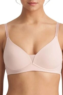 MARIE JO Louie Soft Wireless Bra In Powder Rose -Fashion Lingerie Shop MarieJoLouieSoftWirelessBra