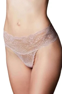 Sapna Mid-Rise Thong 15 Sapna Mid-Rise Thong -Fashion Lingerie Shop SApnaMidRiseThongchampagnenobackground