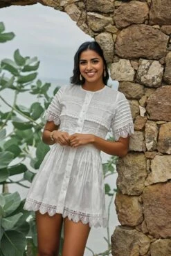 Violetta Dress In White