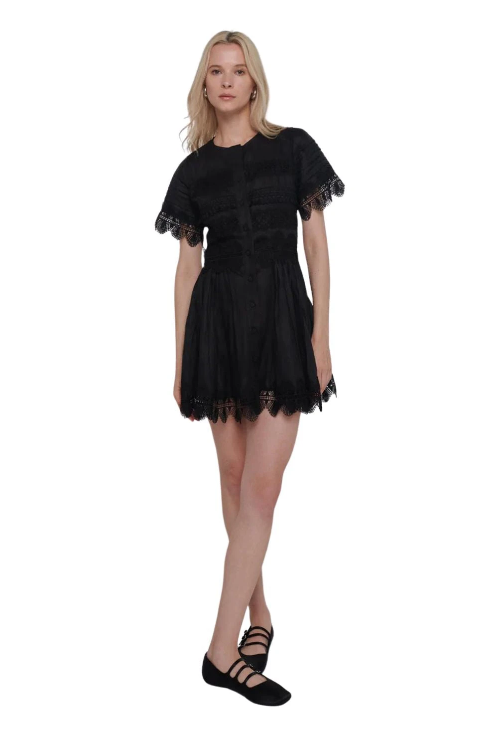 Violetta Dress In Black 4 Violetta Dress In Black - Image 4