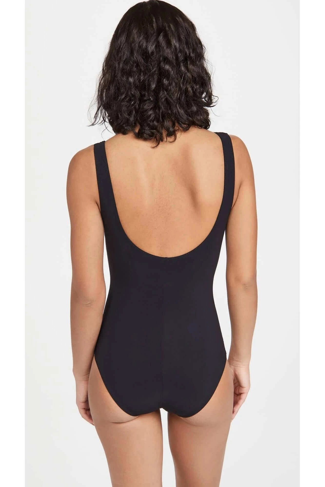 Basic Square Neck BA-D70 In Black 2 Basic Square Neck BA-D70 In Black - Image 2