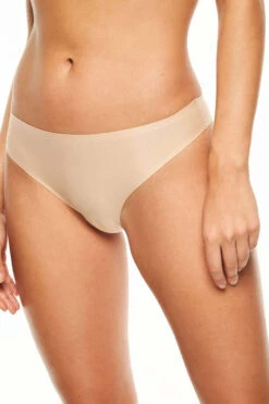 Chantelle Soft Stretch Thong #2649 8 Chantelle Soft Stretch Thong #2649 -Fashion Lingerie Shop c26490 0wu soft stretch mono snc chantelle nude resized