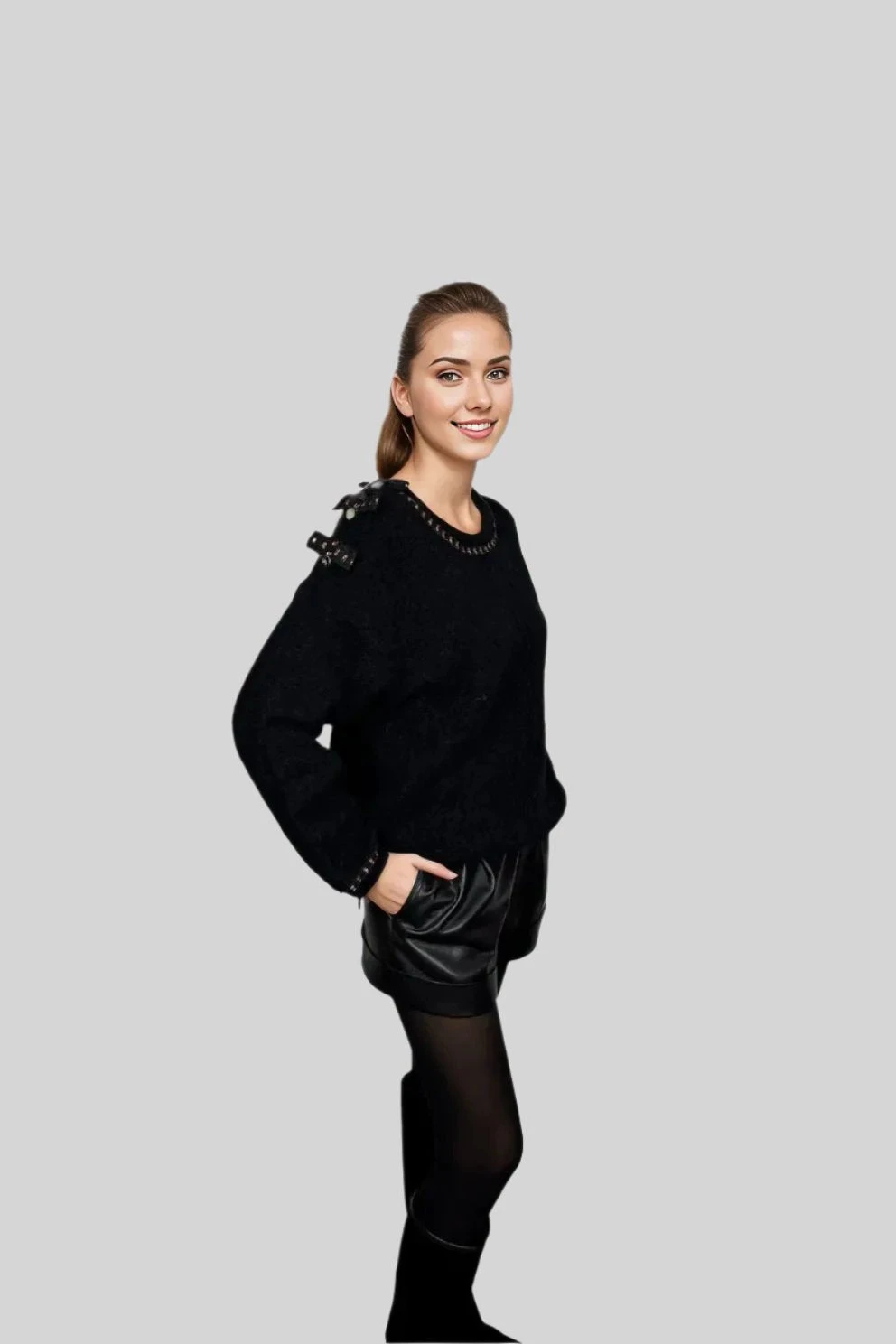 Maglia Alpaca Sweater 2 Maglia Alpaca Sweater - Image 2