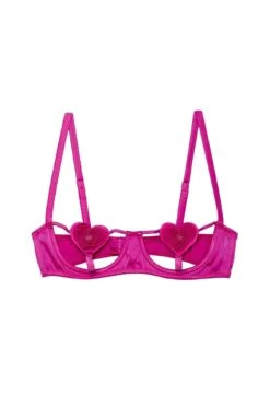 Fleur Du Mal Novelty Heart Bra 32B Ultra Pink 7 Fleur Du Mal Novelty Heart Bra 32B Ultra Pink -Fashion Lingerie Shop cea61e81419b6c7b951cff04cebecfdd