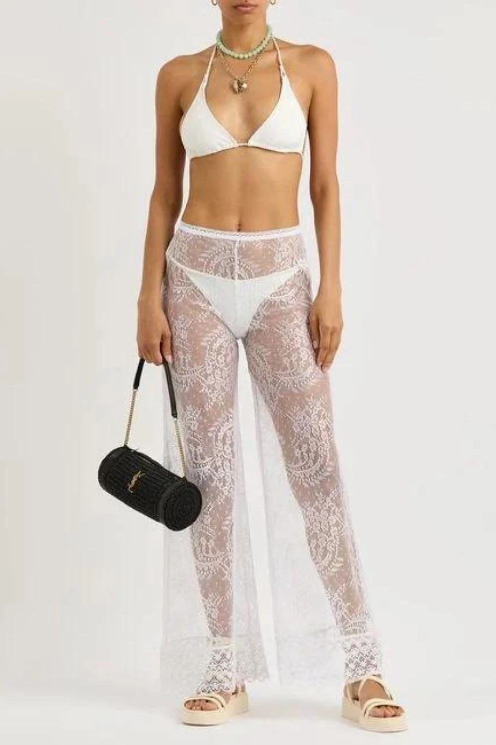 Jeret Trousers In White 1 Jeret Trousers In White