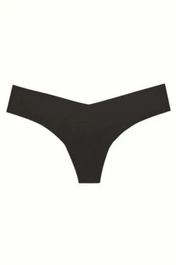Commando Low Rise Thong 17 Commando Low Rise Thong -Fashion Lingerie Shop ct01 blk flat