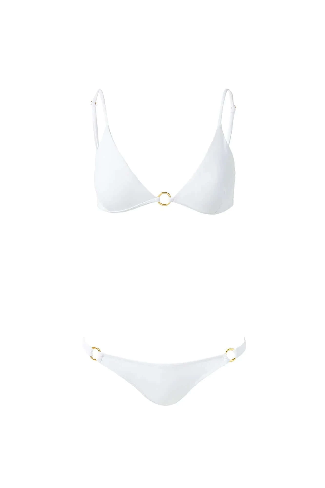 Melissa Odabash Greece Bikini In White 3 Melissa Odabash Greece Bikini In White - Image 3